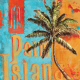 Rojo Palm II Affiches par Paul Brent