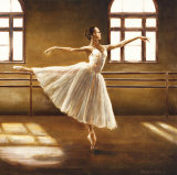 Ballet Dancer Kunstdruck von Cristina Mavaracchio