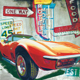 Going West Láminas por Ray Foster