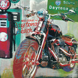 Daytona Beach Lámina por Ray Foster Daytona Beach Lámina por Ray Foster