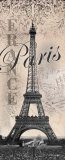 Tour Eiffel Posters par Todd Williams