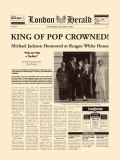 King of Pop Crowned Poster