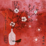 Asia Cherry Tree Prints by Helene Druvert
