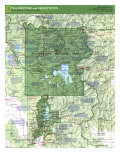 Yellowstone And Grand Teton Map 1989 Side 1 Prints