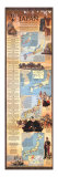 Historical Japan Map 1984 Poster