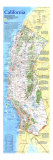 California Map 1993 Kunstdrucke
