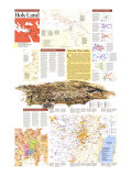 Special Places of the World, Holy Land Map, 1989, Side 2, Poster