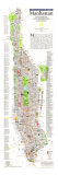 Manhattan Map 1990 Prints