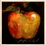 Green Apple Framed Canvas Print by Nicole Etienne Green Apple Framed Canvas Print by Nicole Etienne