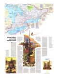 Ontario Great Cities Wilds Within Reach Map 1978 Prints