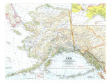 State Of Alaska Map 1959 Prints