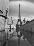 The Eiffel Tower was completed in 1889 for the World's Fair Photographic Print by Maynard Owen Williams