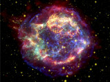 The many sides of the supernova remnant Cassiopeia A Photographic Print by Nasa Jpl