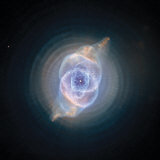 The Cat's Eye Nebula formed as an expiring sun Photographie par Esa And Nasa