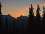Sunset from Granite Park Chalet. Photographic Print by Michael Melford