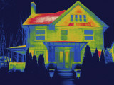 Thermal Image of a Residence in New Haven Photographic Print by Tyrone Turner