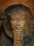 As a sphinx, Hatshepsut displays a lion's mane and a pharaoh's beard Photographic Print by Kenneth Garrett