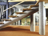 Home of Mr. and Mrs. Chase Ritts, Designed by John Johansen Impressão fotográfica premium por John Dominis