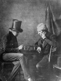 Portrait Study of Chess Players, to Show How Negatives Can Be Used to Make Any Number of Positives Lámina fotográfica por Bernard Hoffman Portrait Study of Chess Players, to Show How Negatives Can Be Used to Make Any Number of Positives Lámina fotográfica por Bernard Hoffman