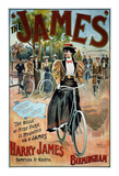 The James Bicycle Posters by G. Moore