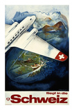 Fliegt in die Schweiz Pósters por Eugen Häfelfinger Fliegt in die Schweiz Pósters por Eugen Häfelfinger