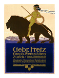 Gebr Fretz Prints by Carl Moos
