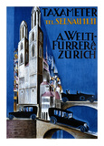 Taxameter A Welti-Furrer AG, Zurich Posters by Morach 