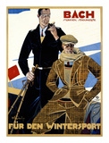 Bach, Fur den Wintersport Posters av Julius Ussy Engelhard Bach, Fur den Wintersport Posters av Julius Ussy Engelhard