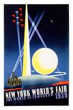 New York World's Fair, World of Tomorrow Lámina por Joseph Binder New York World's Fair, World of Tomorrow Lámina por Joseph Binder
