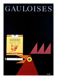 Gauloises Prints by Donald Brun
