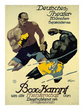 Box-Kampf Posters by Julius Ussy Engelhard