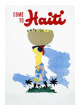 Come to Haiti Posters by E. Lafond