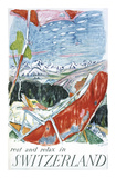 Switzerland Prints by Carigiet Alois