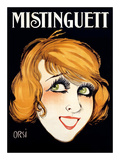 Mistinguett Posters par Orsi 