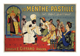 La Menthe-Pastille Print by Eugene Oge
