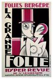 Folies-Bergere, La Grande Folie Plakat af Pico Folies-Bergere, La Grande Folie Plakat af Pico
