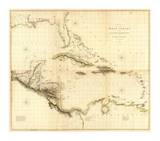 Composite: West Indies, c.1810 Posters par Aaron Arrowsmith