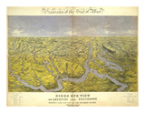 Kentucky and Tennessee, c.1861 Posters av John Bachmann Kentucky and Tennessee, c.1861 Posters av John Bachmann