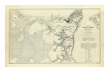 Civil War: Official Plan of The Siege of Yorktown Virginia, c.1862 Posters par Henry L. Abbot