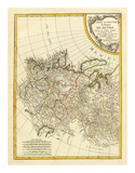 Russia Occidentale, c.1785 Poster by Rigobert Bonne