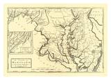 State of Maryland, c.1795 Pósters por Mathew Carey State of Maryland, c.1795 Pósters por Mathew Carey