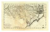 State of North Carolina, c.1795 Kunstdrucke von Mathew Carey