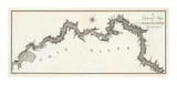 General Map of the River Ohio, Plate 3, c.1796 Prints by George Henri Victor Collot