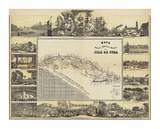 Mapa Historico Pintoresca Moderno de al Isla De Cuba, c.1853 Prints by B. & C. May Mapa Historico Pintoresca Moderno de al Isla De Cuba, c.1853 Prints by B. & C. May