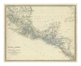 Amérique Centrale, Sud du Mexique, 1842 Posters