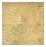 Map of The City of Los Angeles, c.1857 Poster by Ord, Edward Otto Cresap 