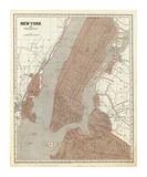 New York and Vicinity, c.1845 Prints by Sidney E. Morse