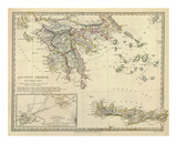 Ancient Greece, Southern, c.1829 Affiches