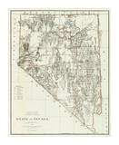 State of Nevada, c.1879 Prints