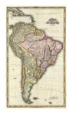 Composite: South America, West Indies, c.1823 Kunstdrucke von Henry S. Tanner